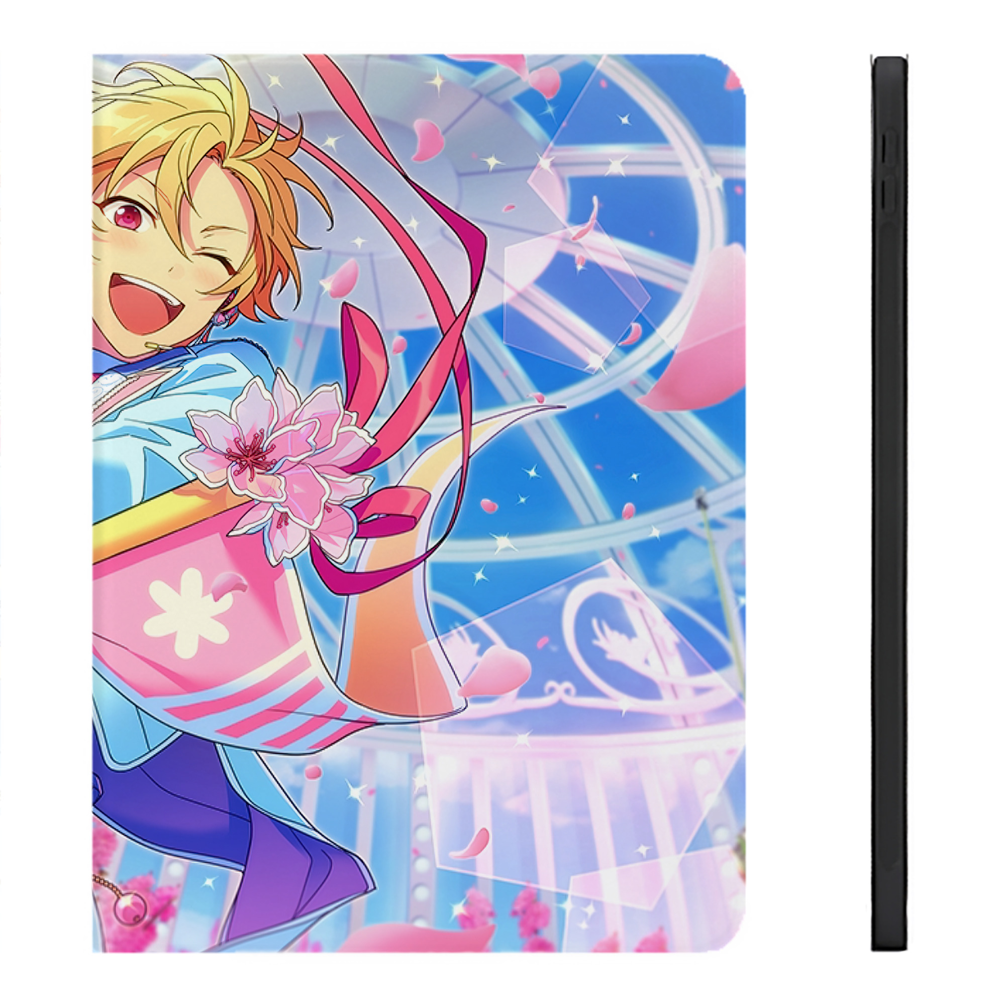 （画像用） あんさんぶるスターズ! Ensemble Stars IPadケース ペンホルダー付き ブックスタイルデザイン